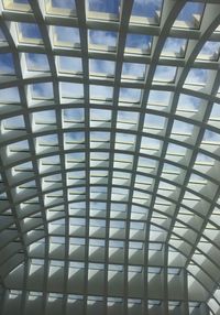 Low angle view of ceiling