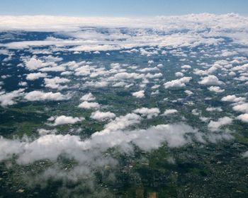 Aerial view of landscape