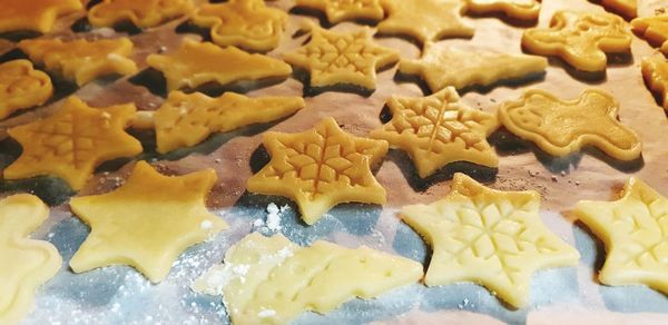 Close-up of cookies