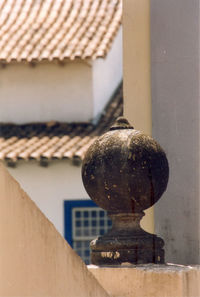 Close-up of old building