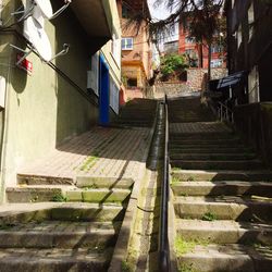 Staircase in building