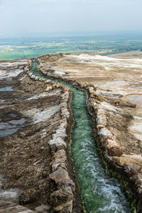 Hot springs in pamukkale, turkey