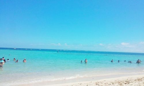 People on beach