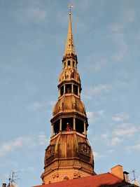 Low angle view of building against sky