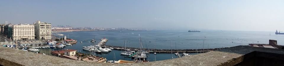 Boats in harbor