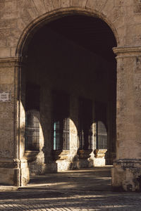 Corridor of building