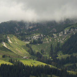 High angle view of landscape