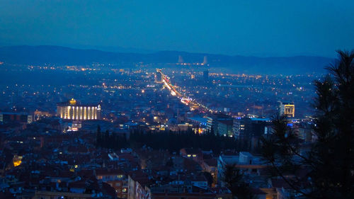 Bursa night landspace