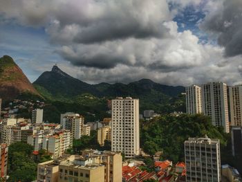 Cityscape against sky