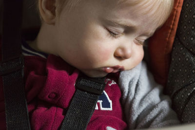 Close-up of boy