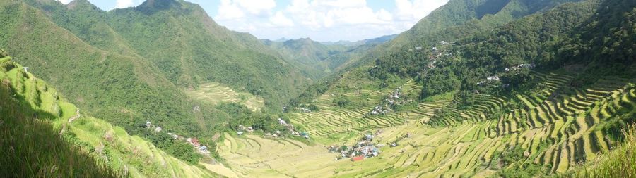 Scenic view of mountains