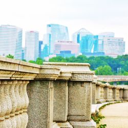 Low angle view of buildings against sky