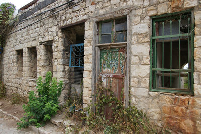 Exterior of old building