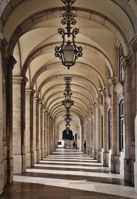 Corridor of building