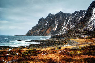 Norway strand village taken in 2017