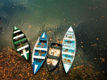 Boats in a river