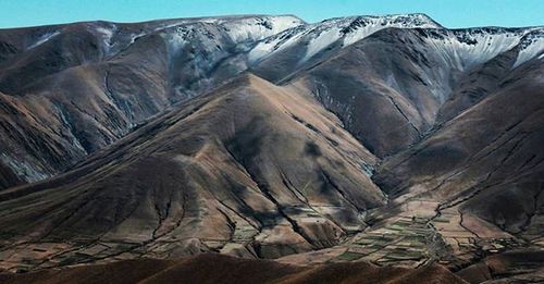 Scenic view of mountains