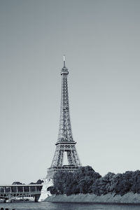 Low angle view of tower against sky