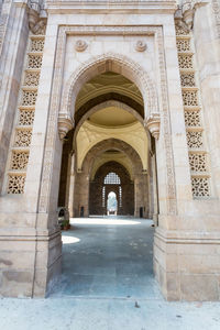 Corridor of historic building