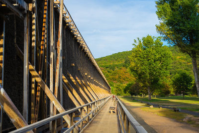 Bridge against sky