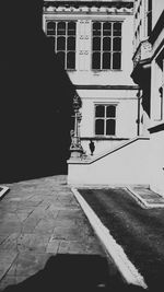 Entrance of building