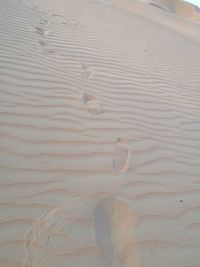 Full frame shot of sand