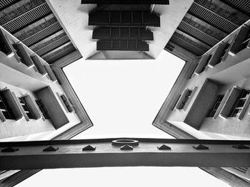 Low angle view of modern buildings