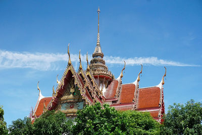 Traditional building against sky