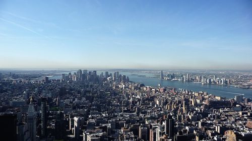 Aerial view of city