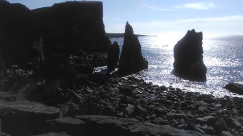 View of tourists on beach