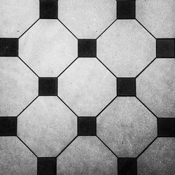 Full frame shot of tiled floor