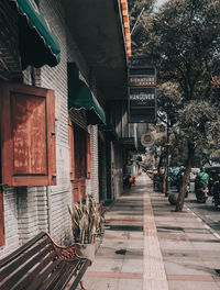 Street amidst buildings in city