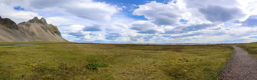 Spectacular ufo clouds in the sky over iceland - altocumulus lenticularis