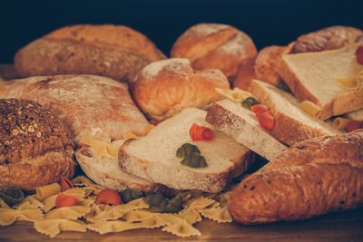 Close-up of sweet food on table