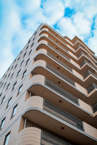 Low angle view of building against sky