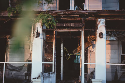 Abandoned building