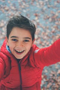 Portrait of smiling boy