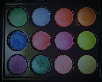 Full frame shot of multi colored wall