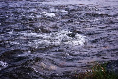 Full frame shot of sea waves