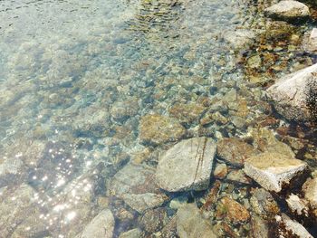 Full frame shot of rippled water