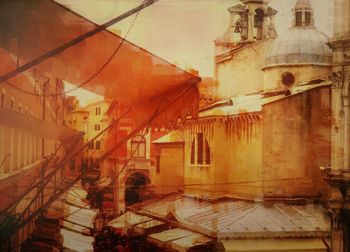 Low angle view of built structure