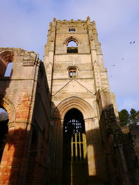 Low angle view of cathedral against sky