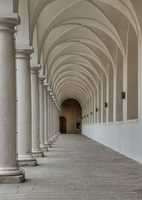 Corridor of building