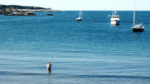 Scenic view of seascape