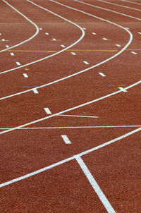 Full frame shot of sports track