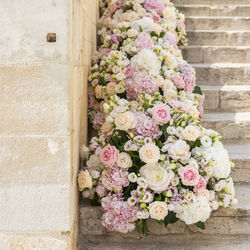 Close-up of rose bouquet