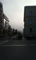 View of buildings along road