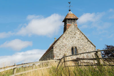 Low angle view of built structure