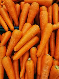 Full frame shot of vegetables for sale at market stall