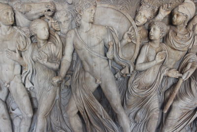 Full frame shot of buddha statue